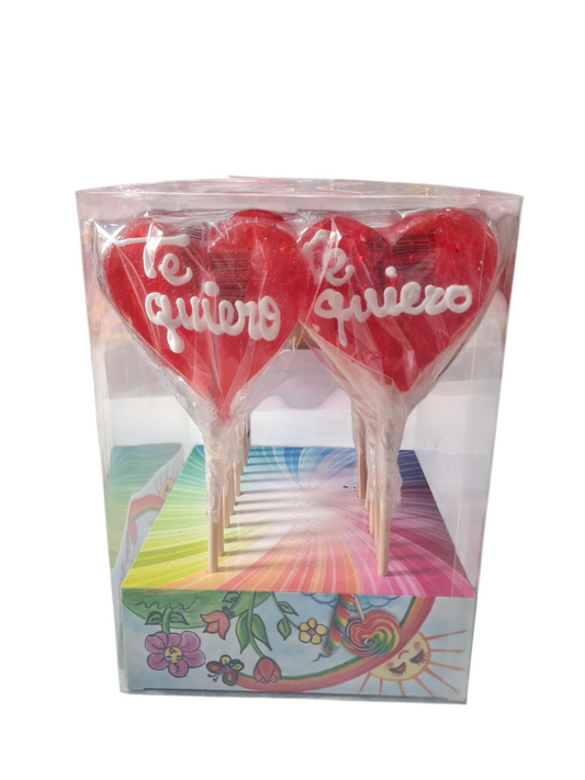 Piruletas Te Quiero 24 uds