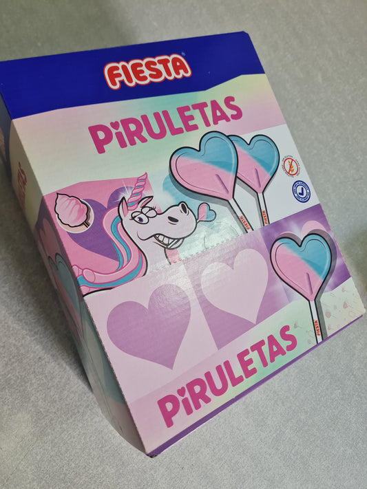 Piruletas Unicornio Fiesta 80 uds