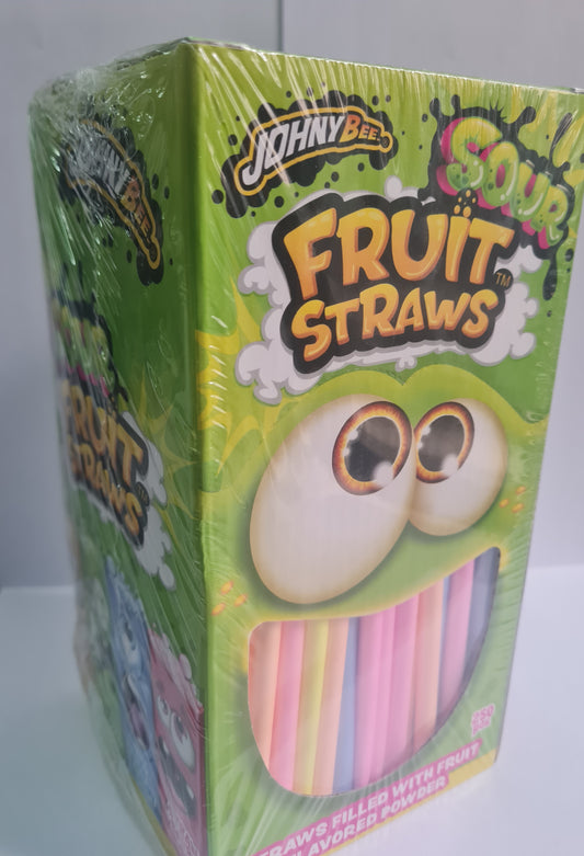 Cañitas Sour Fruit Straws 250uds