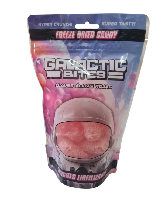 Llaves Ácidas Rojas Liofilizadas Galactic Bites