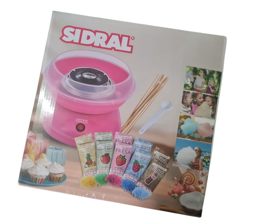 Kit Completo para Hacer Algodón de Azúcar en Casa