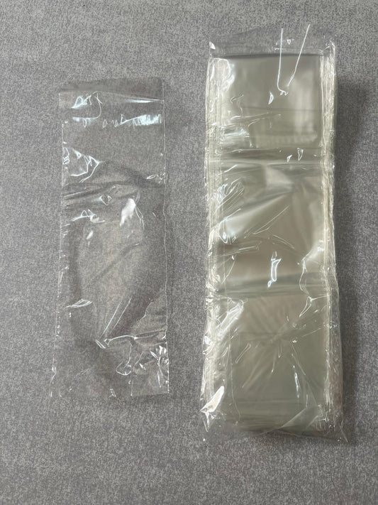 Bolsas Transparentes 7,5x25cm    100 uds