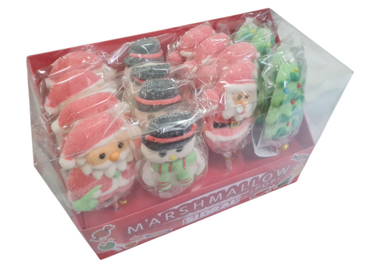 Piruletas Christmas Marsmallow ¡POP! 16 uds