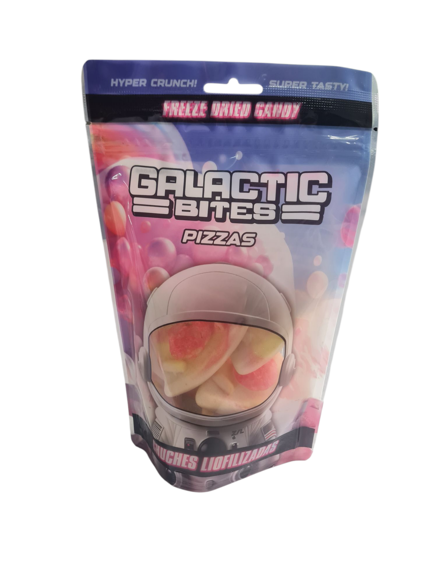 Pizzas Liofilizadas Galactic Bites