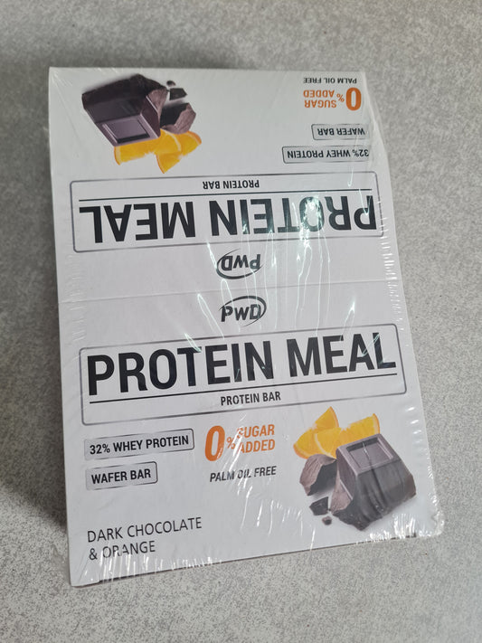 Protein Meal Chocolate Negro- Naranja 12 uds