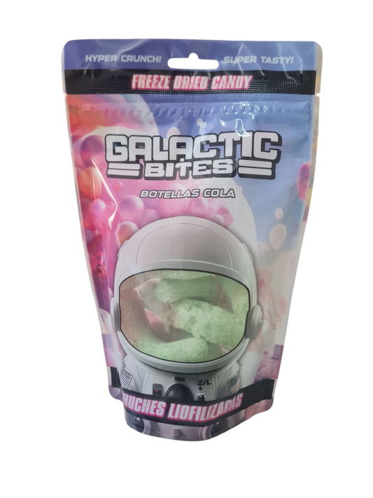 Botellas Cola Liofilizadas Galactic Bites