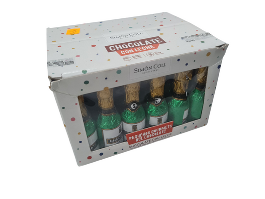Botellas Champagne de Chocolate Simón Coll  30 uds