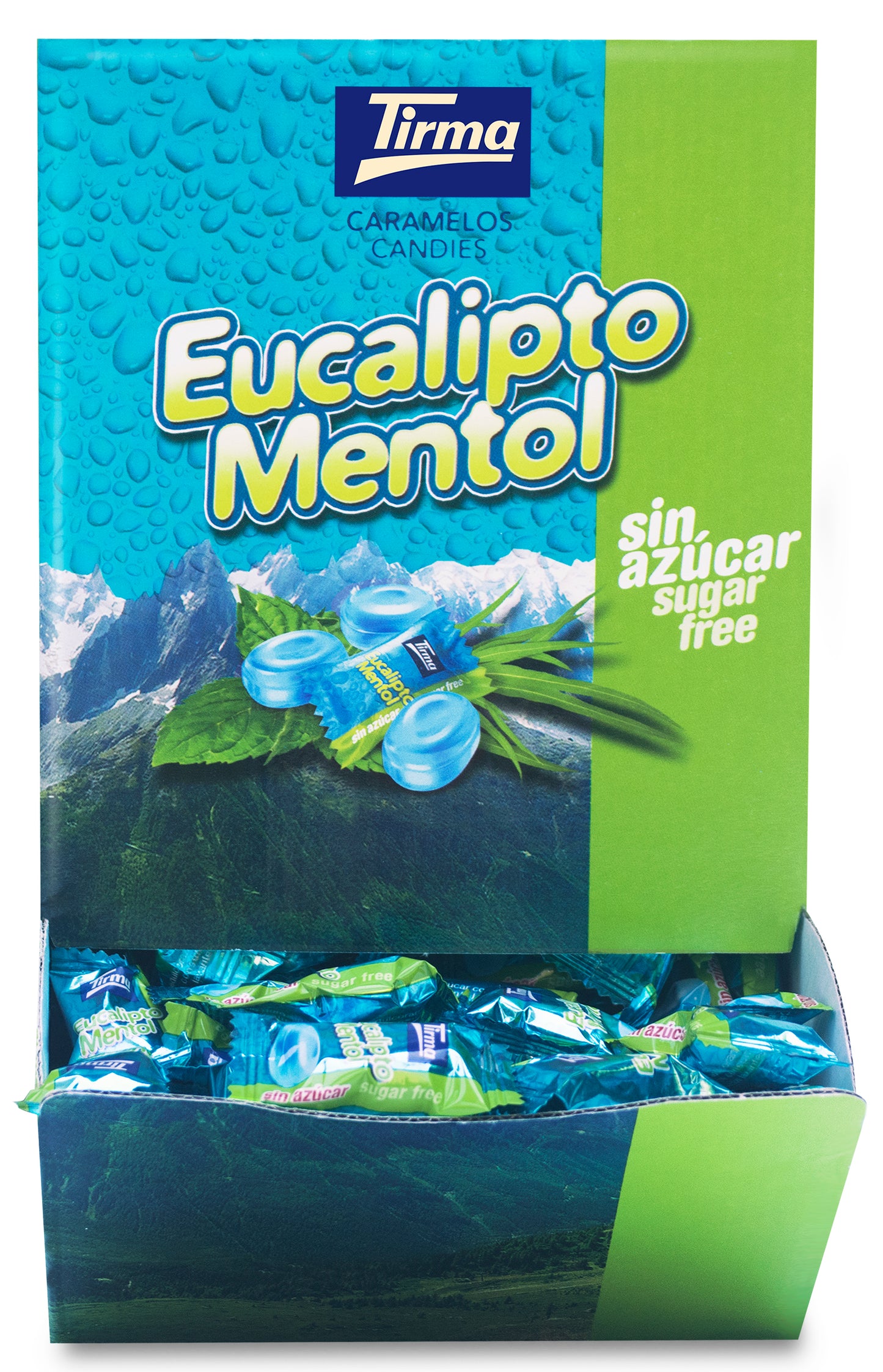 Caramelo eucalipto mentol estuche 275 uds