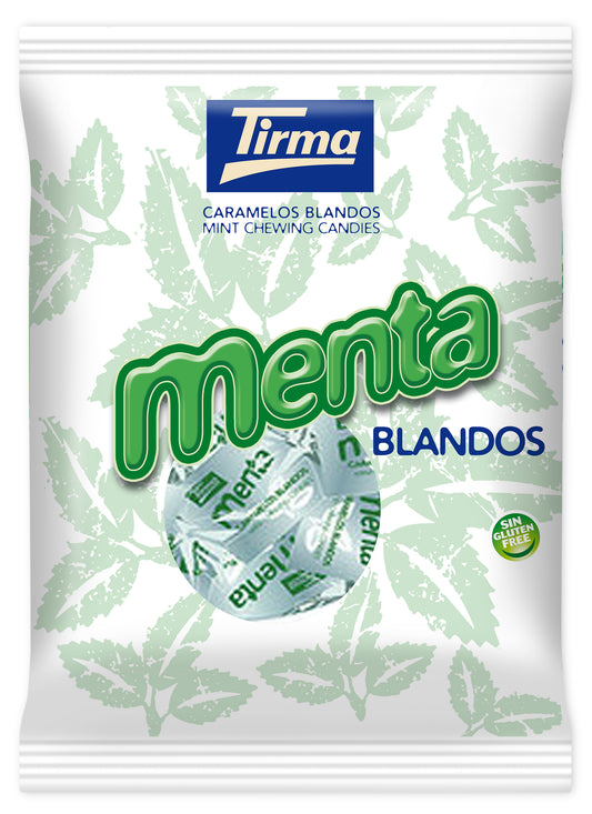 Caramelo masticable menta 125g