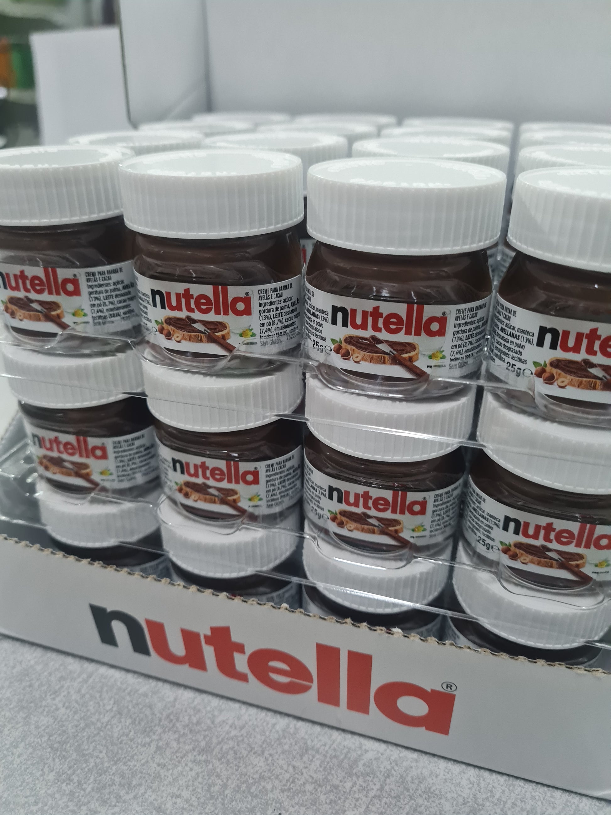 Mini Nutella 16 botes de 25g