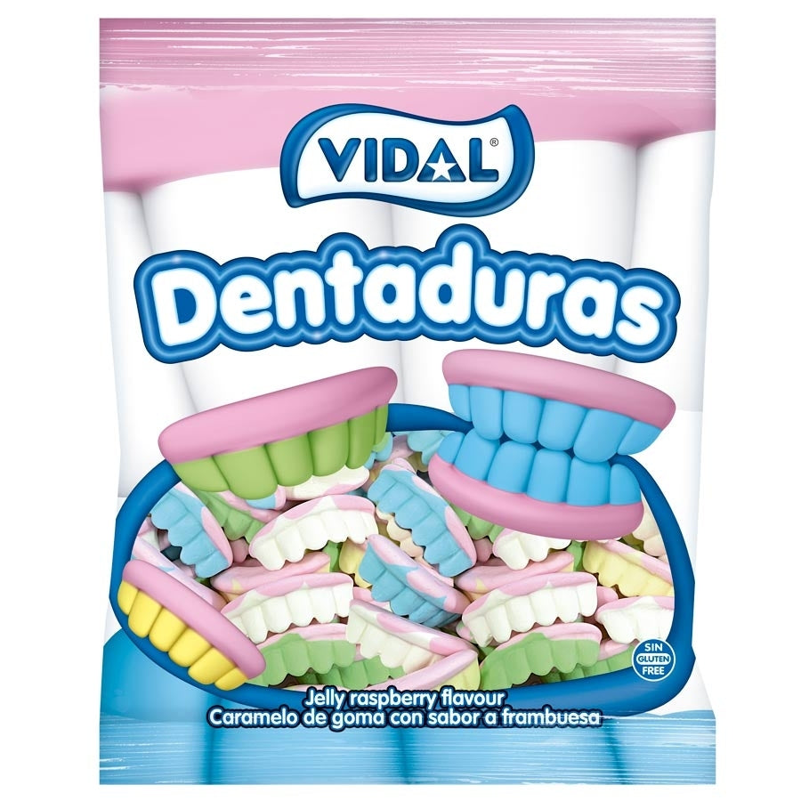 Dentaduras Colores 250 uds